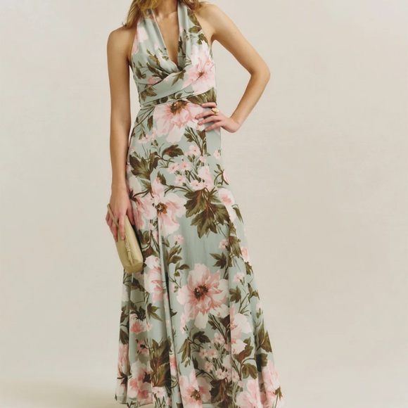 Reformation Ezria Dress in Fauna - Picture 3 of 17